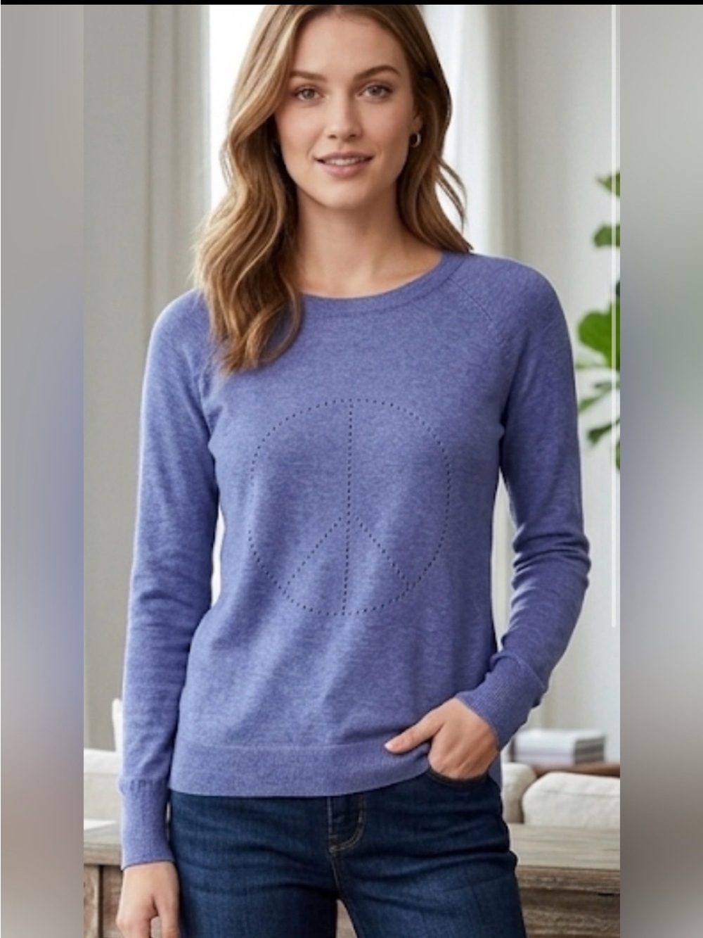 Project Peace Sign Sweater - Picture 13 of 13